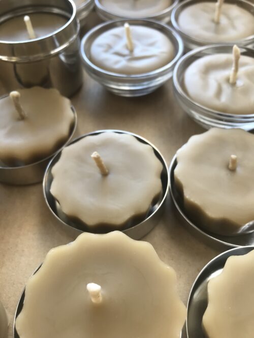 Pure Beeswax Votive Candle