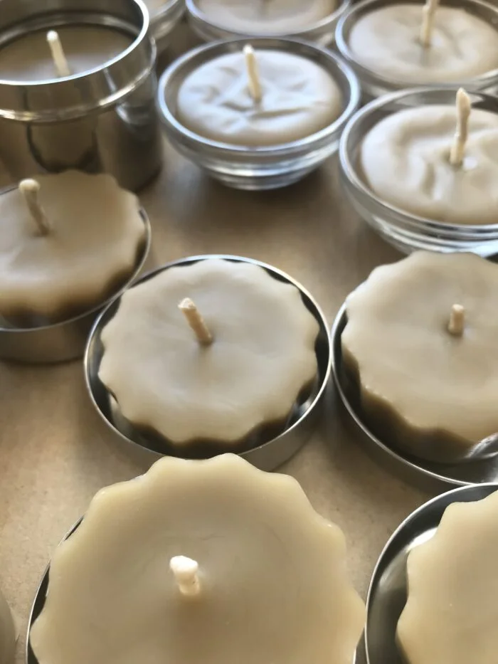 Pure Beeswax Votive Candle