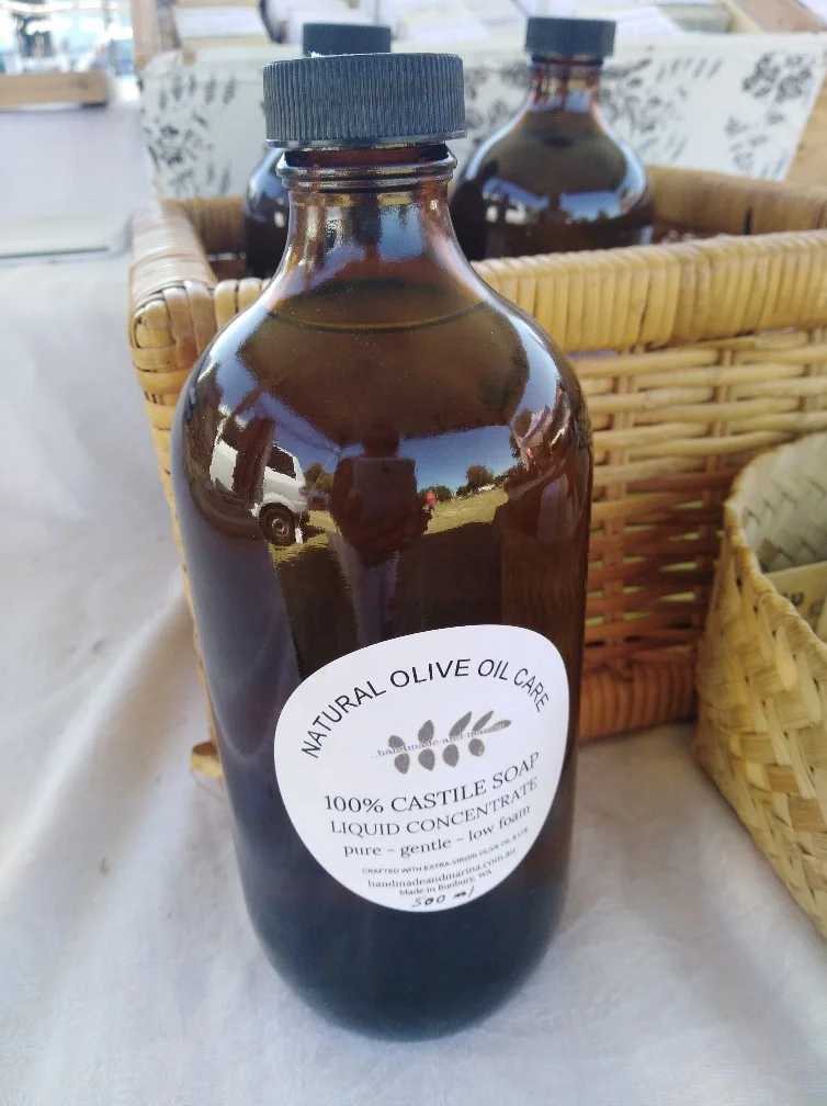 Liquid Castile Soap (100% olive oil based liquid soap) - Image 2