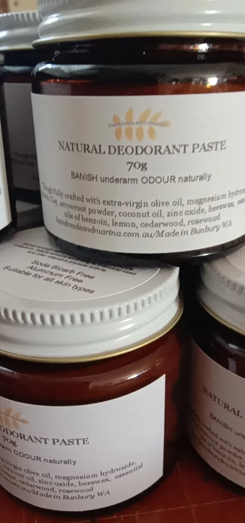 Natural Deodorant Paste 85g - Image 2