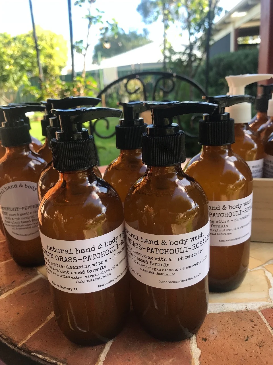 Liquid Castile Soap for hands & body (with pure essential oils) - Image 2