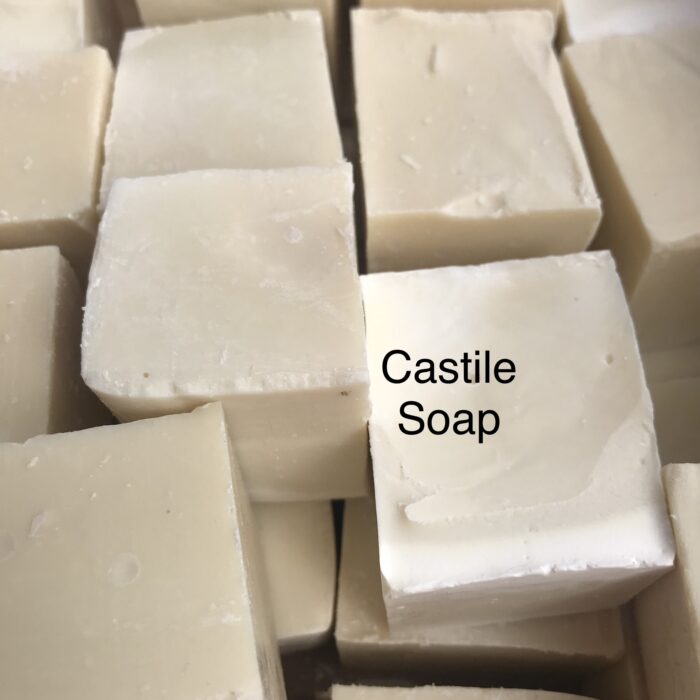 Castile Soap (pure extra-virgin olive oil soap)