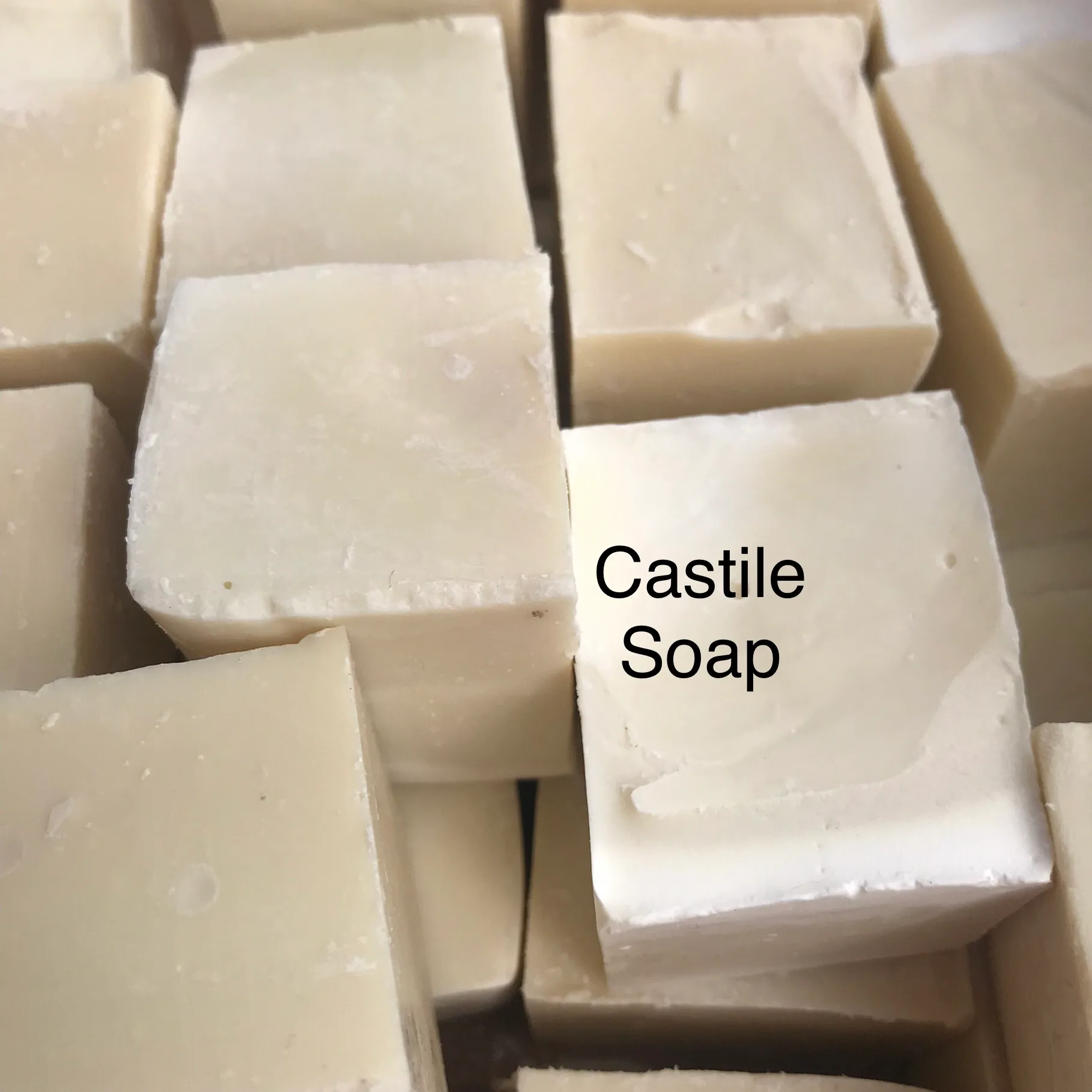 Castile Soap (pure extra-virgin olive oil soap)