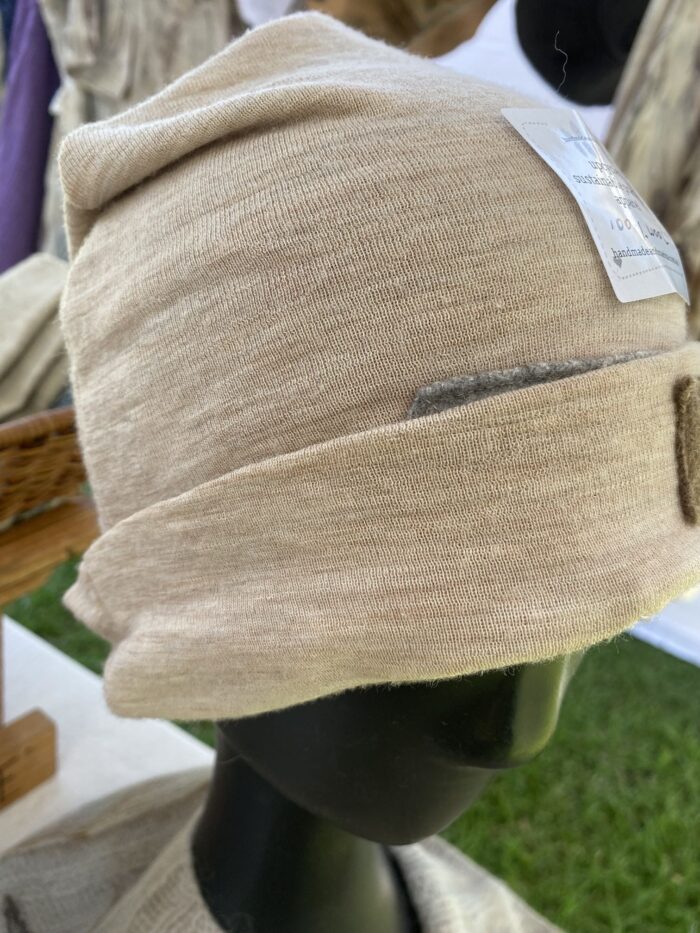 Beanie (upcycled 100% wool) A