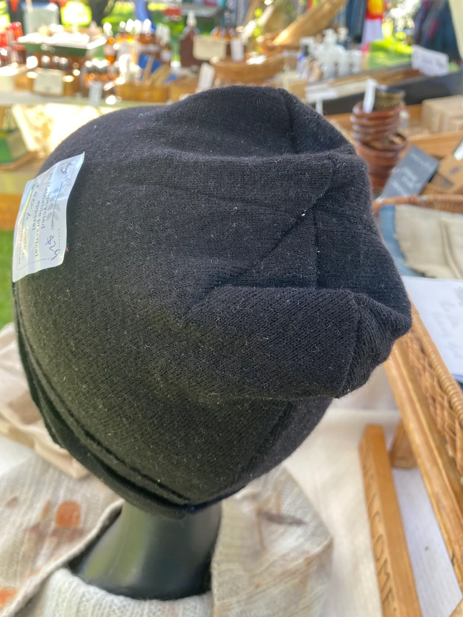 Beanie (upcycled 100% wool) - Image 2