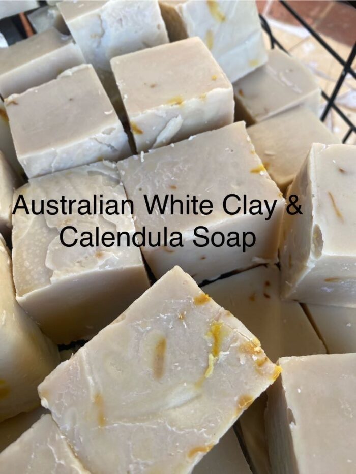 Australian White Clay & Calendula Soap