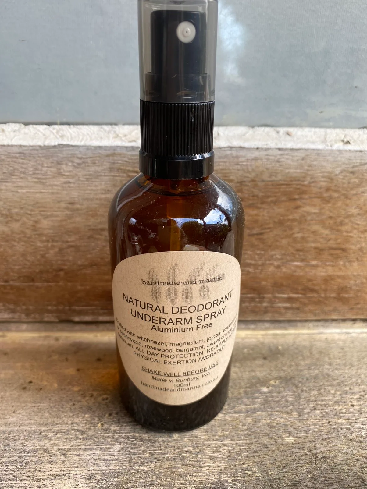 Natural Deodorant Spray 100ml