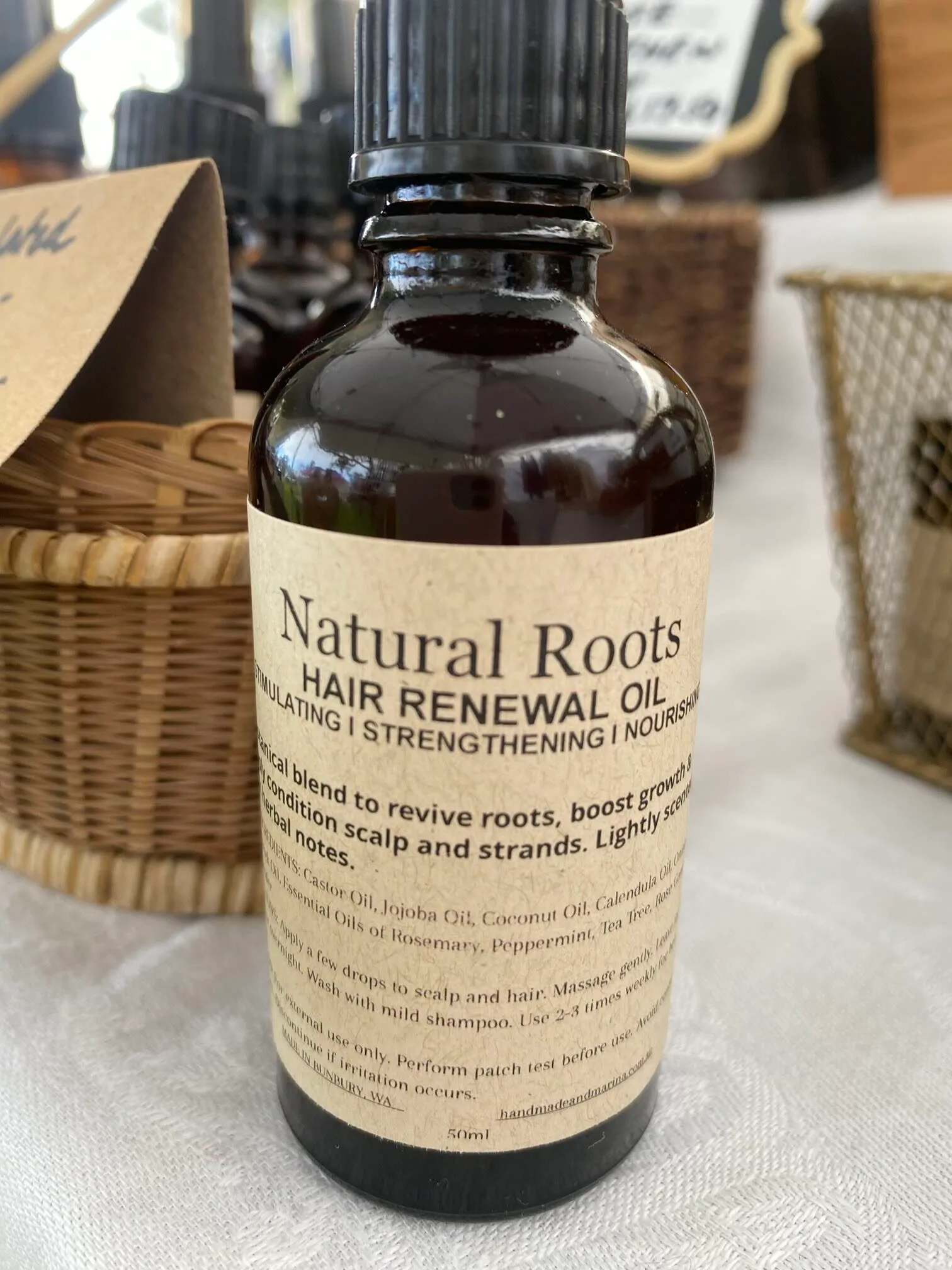 Natural Roots Hair Renewal Oil - Image 2