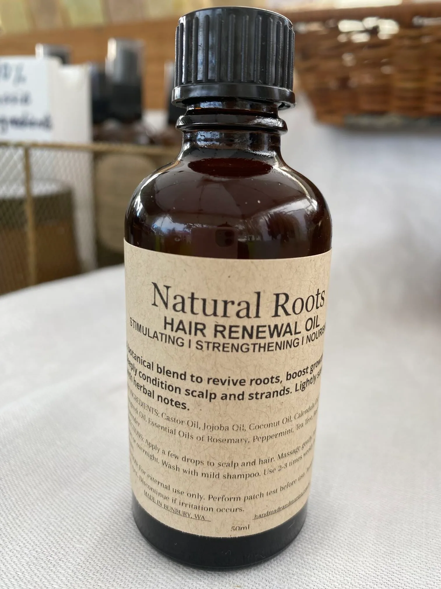 Natural Roots Hair Renewal Oil